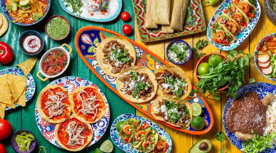 platos-ingredientes-comida-mexicana